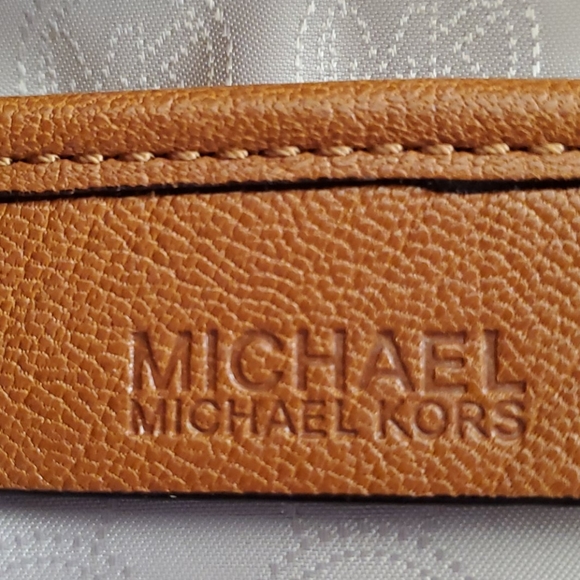Michael Kors brown leather handbag - Picture 3 of 8